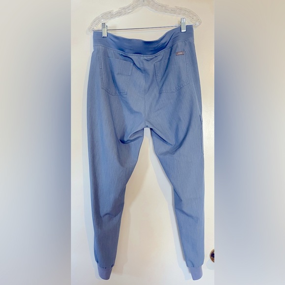 FIGS Zamora Jogger Scrub Pants Ceil Blue Women Medium - Picture 2 of 15